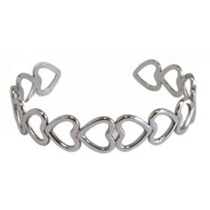 Kostibas 1513-668A, Βραχιόλι, Ατσάλι, Ασημί