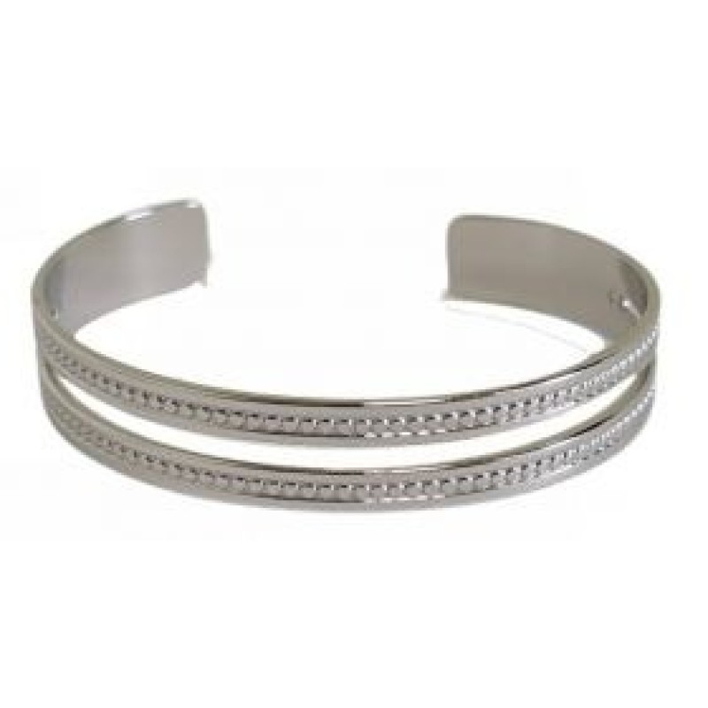 Kostibas 1513-673A, Βραχιόλι, Ατσάλι, Ασημί
