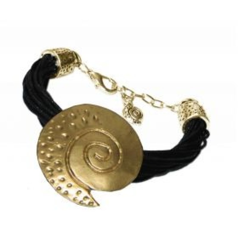 Kostibas 1510-607GM, Βραχιόλι, Σχοινί, Μέταλλο, Χρυσό