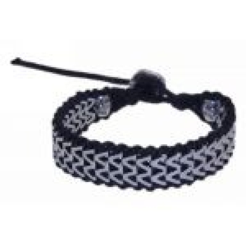 Kostibas 1512-302A, Βραχιόλι, Σχοινί, Μέταλλο, Ασημί