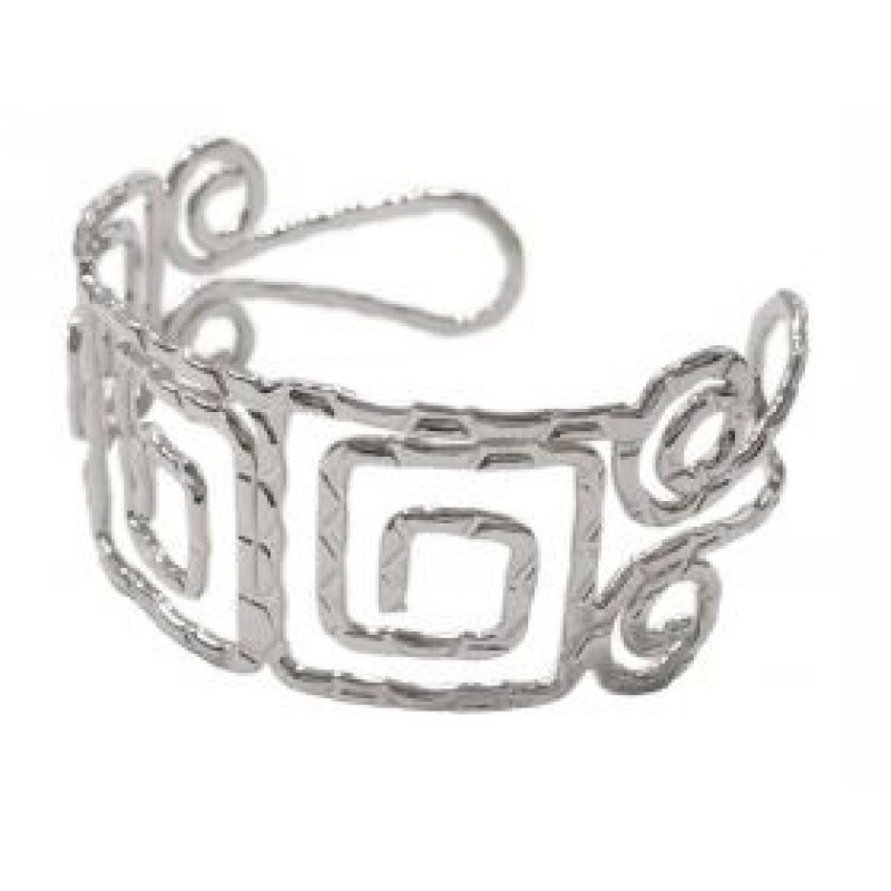 Kostibas 1512-771A, Βραχιόλι Αρχαιοελληνικό, Μέταλλο, Ασημί