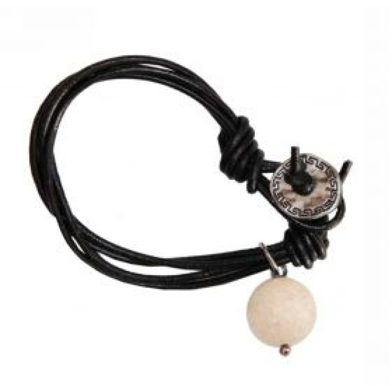 Kostibas 1514-367E, Βραχιόλι, Σχοινί, Πέτρα, Εκρου