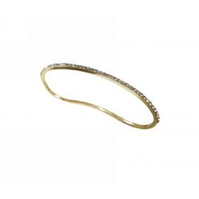 Kostibas 1521-502X, Βραχιόλι, Στρας, Ατσάλι, Χρυσό