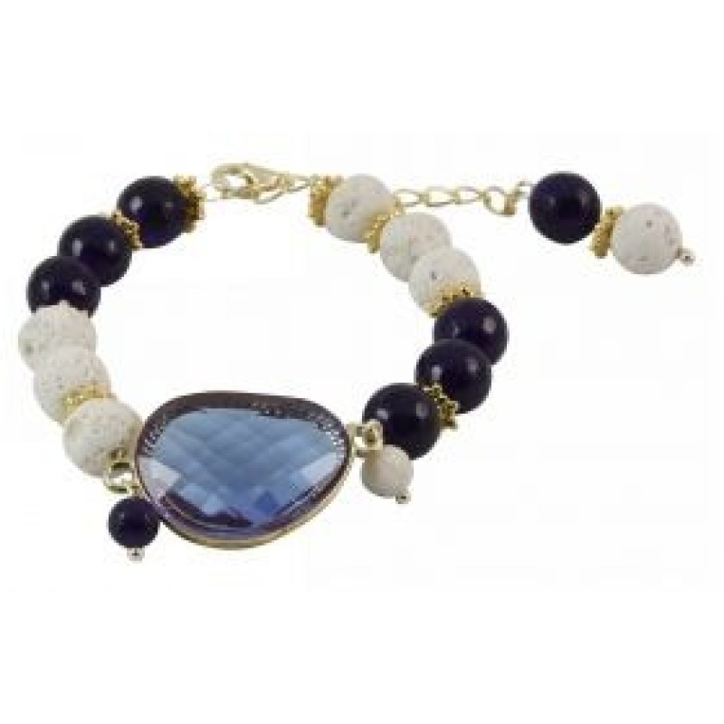 Kostibas 1523-502, Βραχιόλι, Ημιπολύτιμοι Λίθοι, Πολύχρωμο