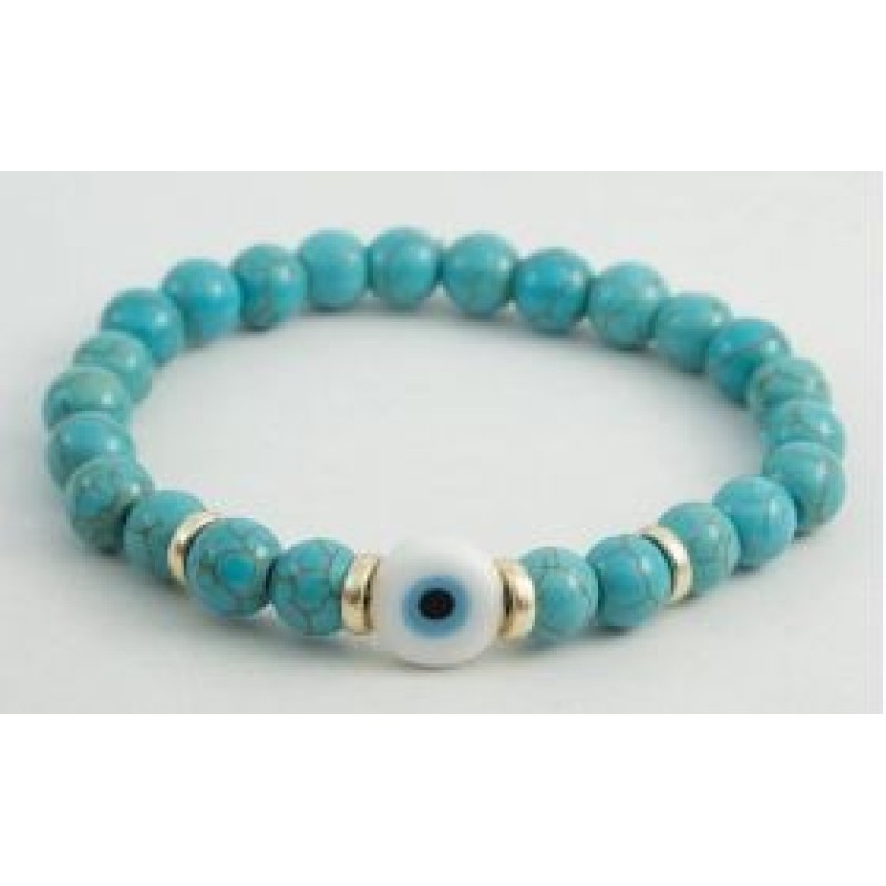 Kostibas 1529-842D, Βραχιόλι, Πέτρα, Τιρκουάζ