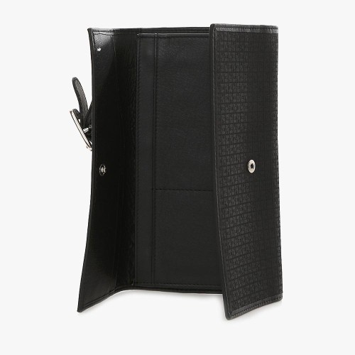 Ted Lapidus 615-032202, Δέρμα/Ύφασμα, Μαύρο