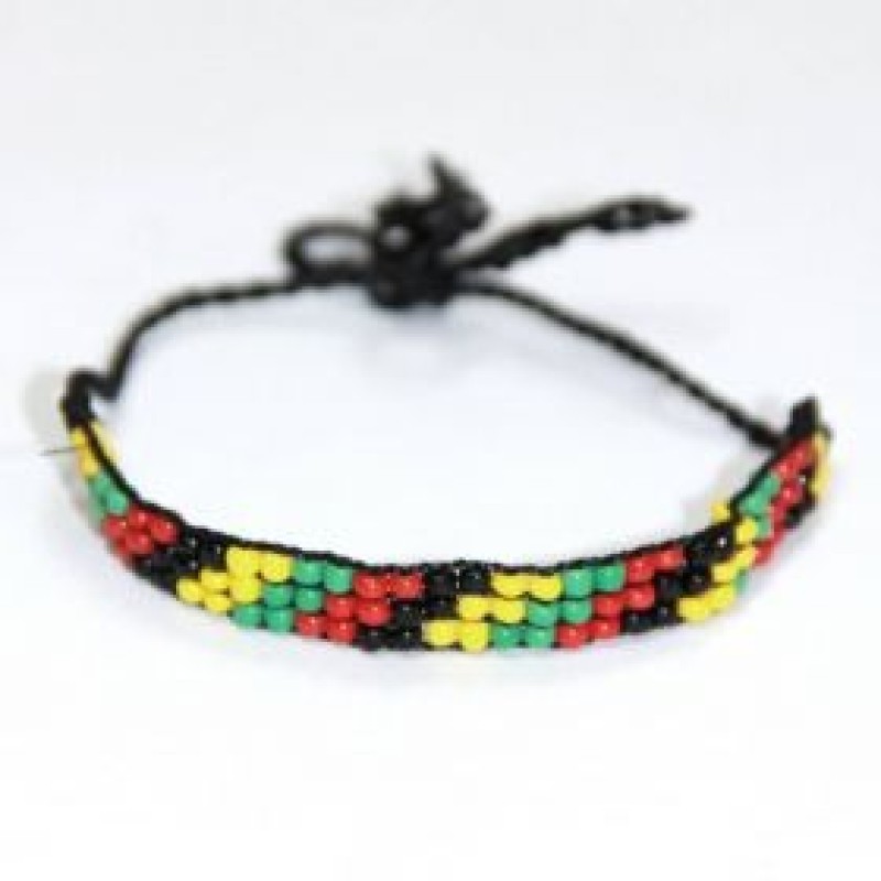 Kostibas 1539-041O, Βραχιόλι, Σχοινί, Γυαλί, Πολύχρωμο