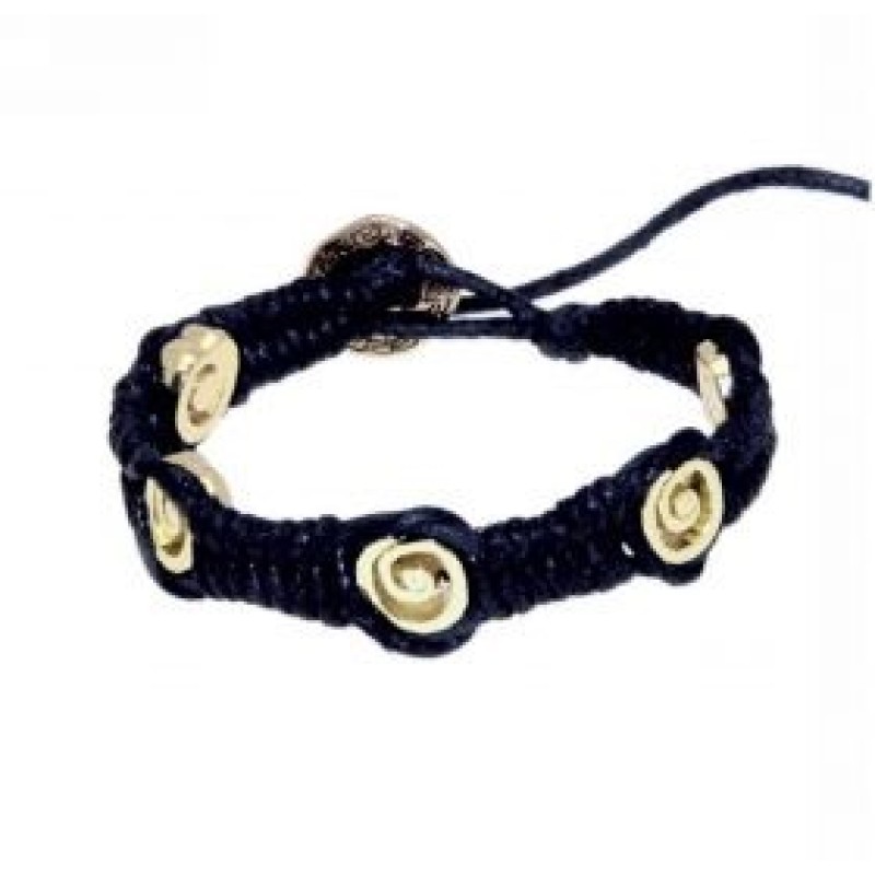 Kostibas 1539-304B, Βραχιόλι, Σχοινί, Χρυσό