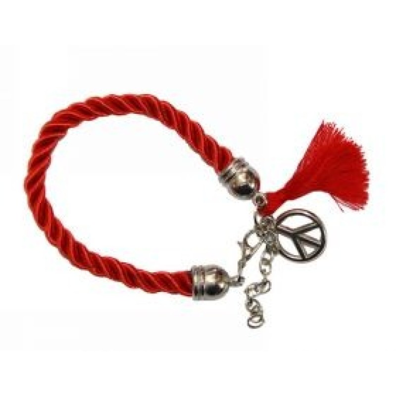 Kostibas 1539-352U, Βραχιόλι, Σχοινί, Κόκκινο