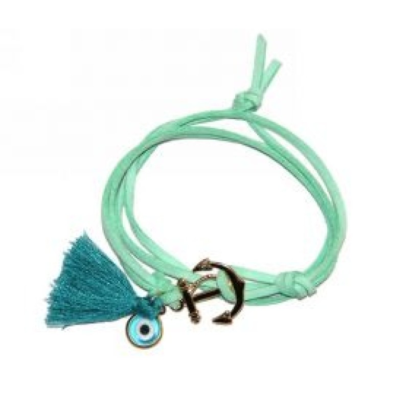 Kostibas 1539-353P, Βραχιόλι, Σχοινί, Πράσινο