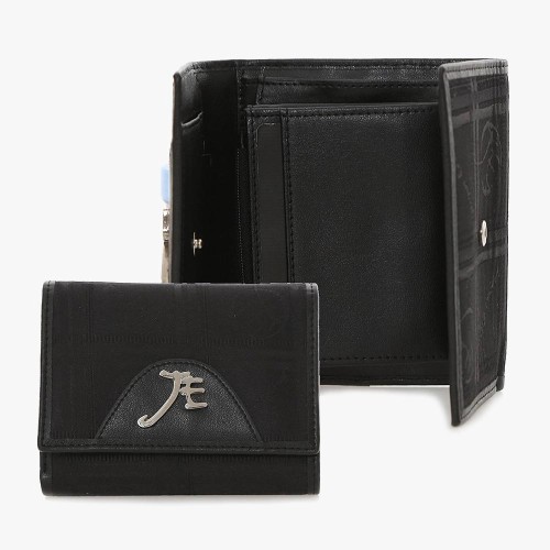 Jacques Esterel 615-9801, Δέρμα, Μαύρο