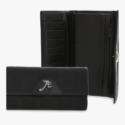 Jacques Esterel 615-9802, Δέρμα/Ύφασμα, Μαύρο