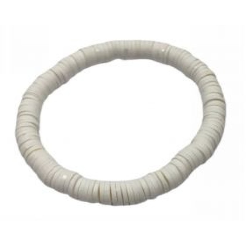 Kostibas 1542-233L, Βραχιόλι, Φίμο, Λευκό