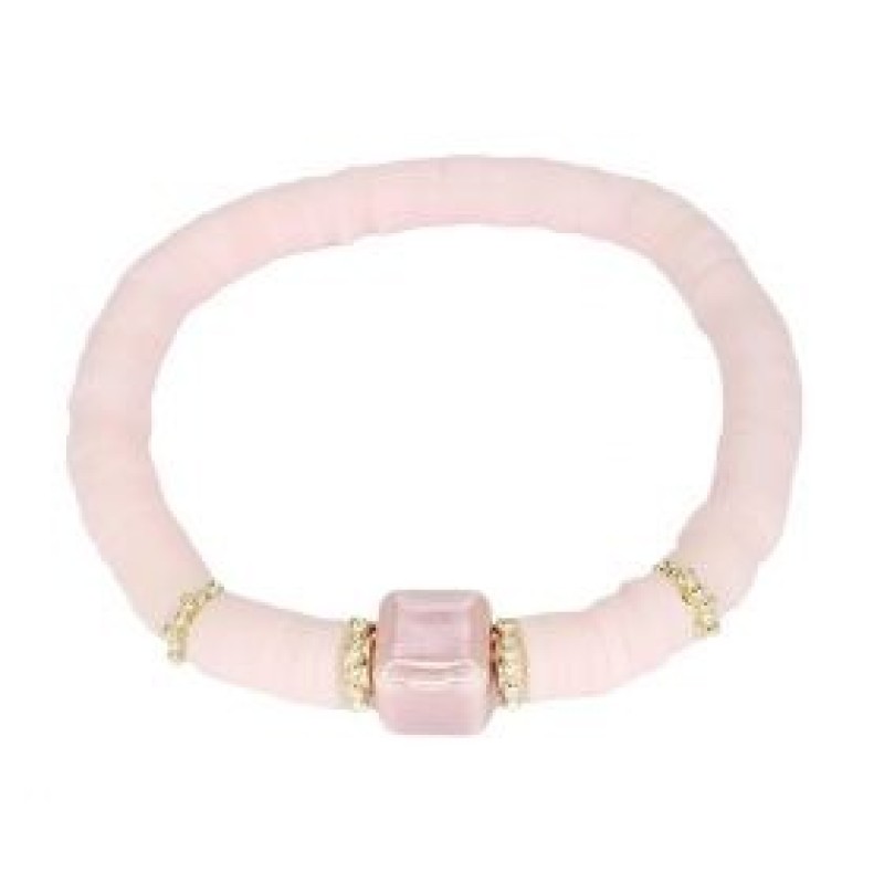 Kostibas 1542-251R, Βραχιόλι, Φίμο, Ροζ