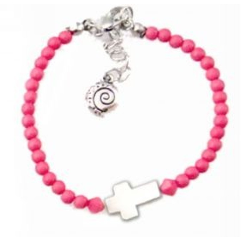 Kostibas 1559-100F, Βραχιόλι, Εκκλησιαστικό, Φίλντισι, Φούξια