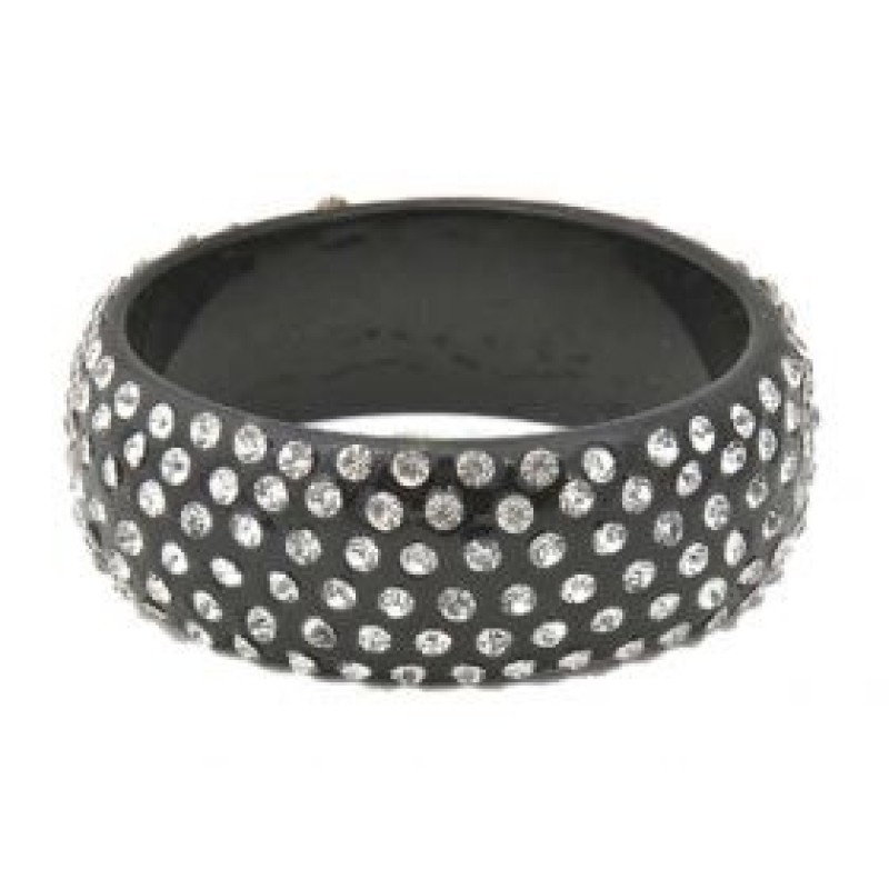 Kostibas 1521-028, Βραχιόλι, Στρας, Μαύρο