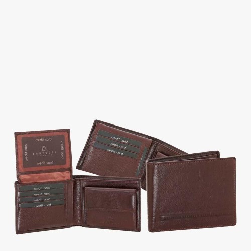 Bartuggi 171-1638, Δερμάτινο, Καφέ