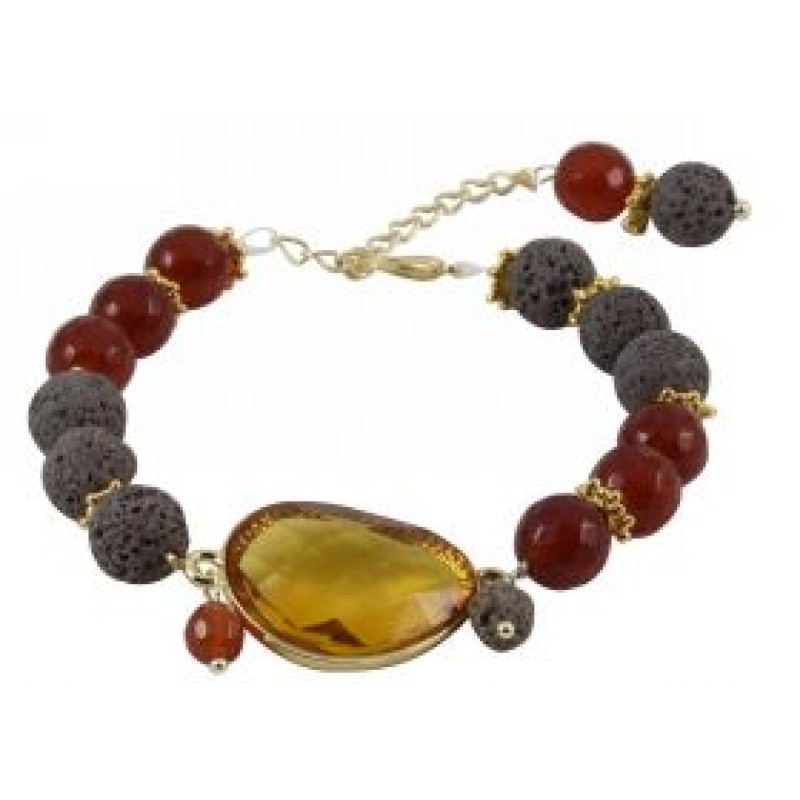 Kostibas 1525-803QK, Βραχιόλι, Ημιπολύτιμοι Λίθοι, Πολύχρωμο