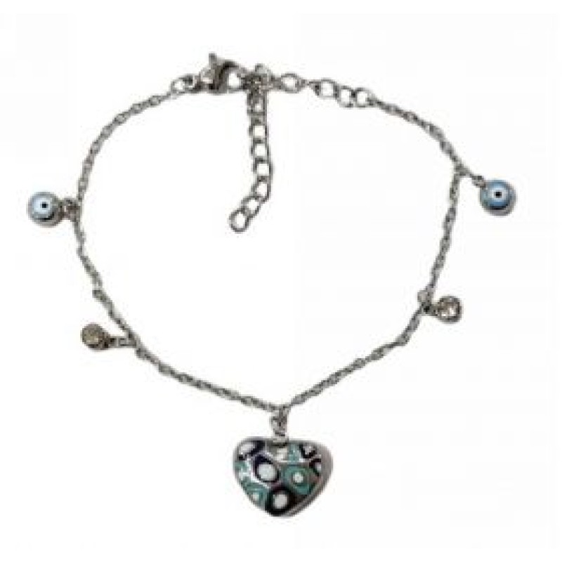 Kostibas 1513-506A, Βραχιόλι, Ατσάλι, Ασημί