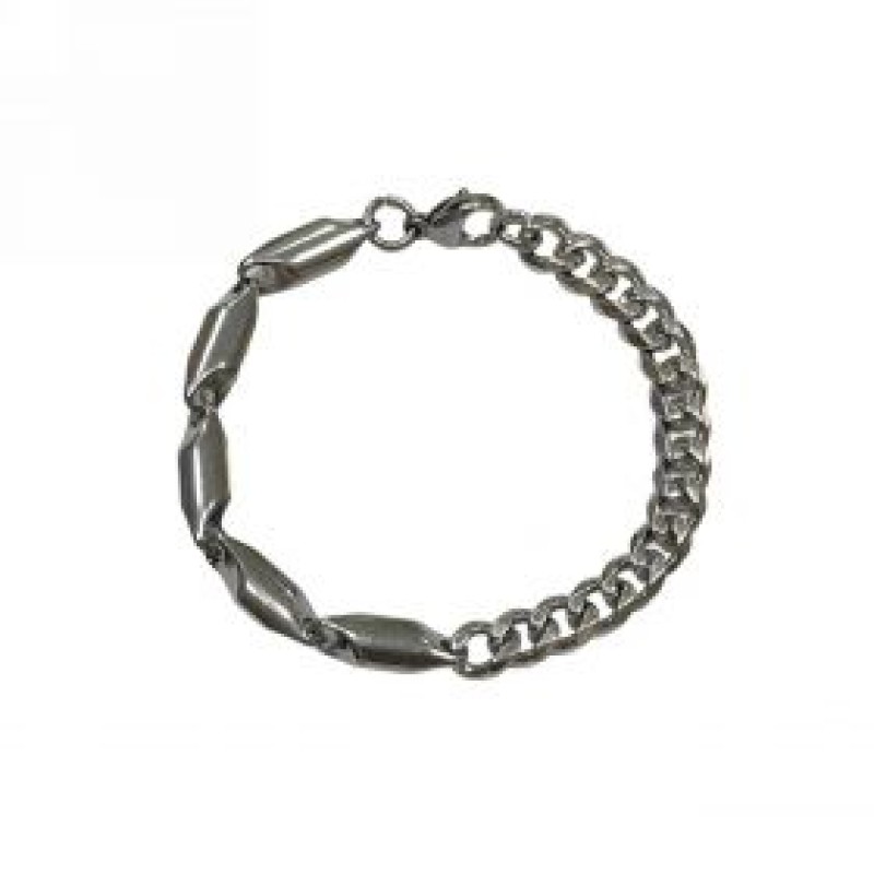 Kostibas 1513-600A, Βραχιόλι, Ατσάλι, Ασημί