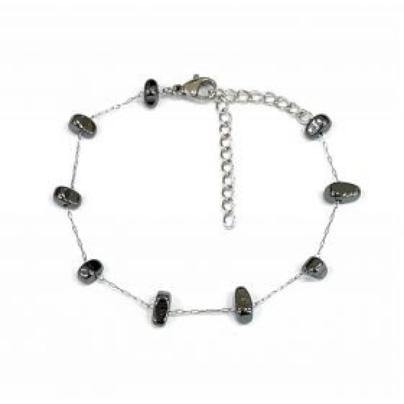 Kostibas 1513-769A, Βραχιόλι, Ατσάλι, Ασημί