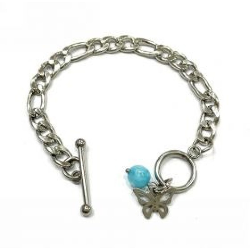 Kostibas 1513-901A1, Βραχιόλι, Ατσάλι, Ασημί