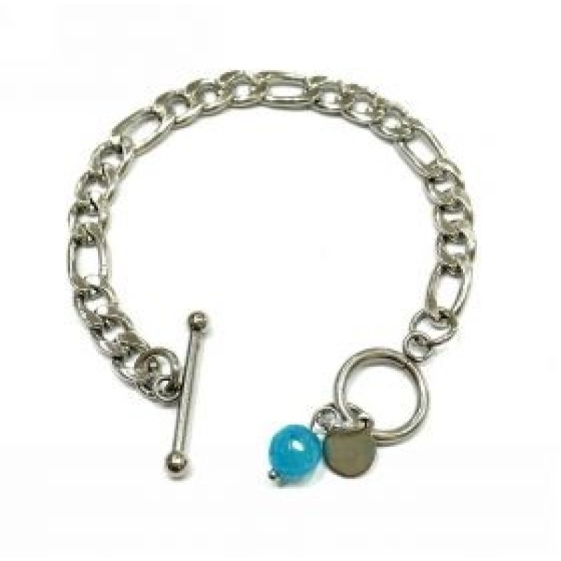 Kostibas 1513-901A4, Βραχιόλι, Ατσάλι, Ασημί