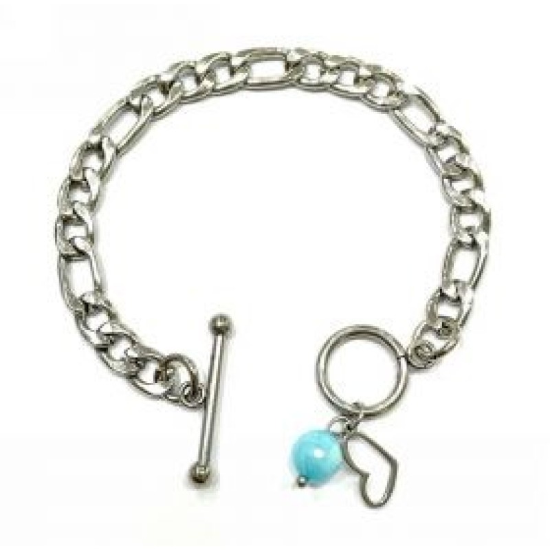 Kostibas 1513-901A5, Βραχιόλι, Ατσάλι, Ασημί