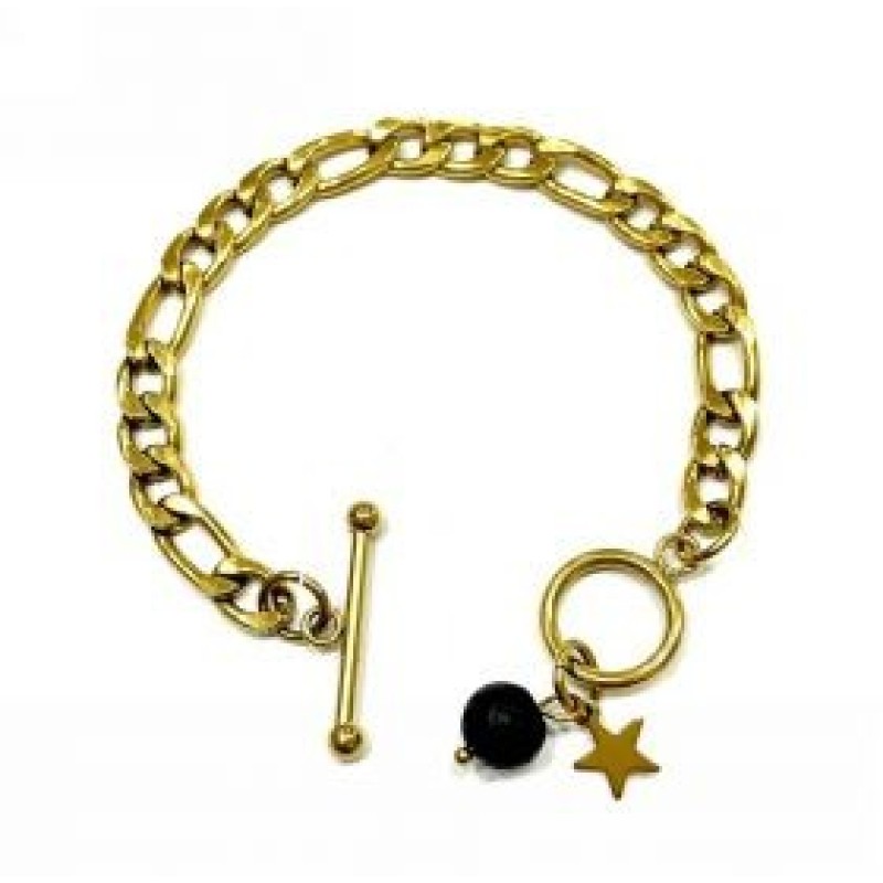 Kostibas 1513-901X2, Βραχιόλι, Ατσάλι, Χρυσό