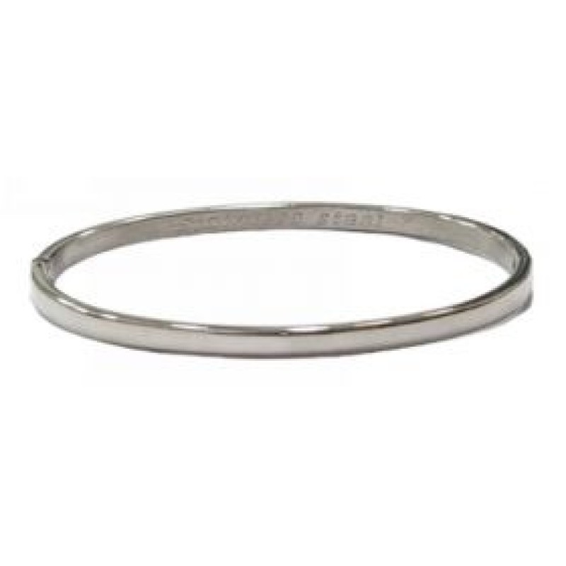 Kostibas 1513-971DA, Βραχιόλι Χειροπέδα, Ατσάλι, Ασημί