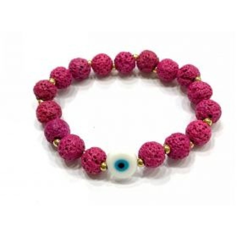 Kostibas 1514-825XF, Βραχιόλι, Πέτρα, Φούξια