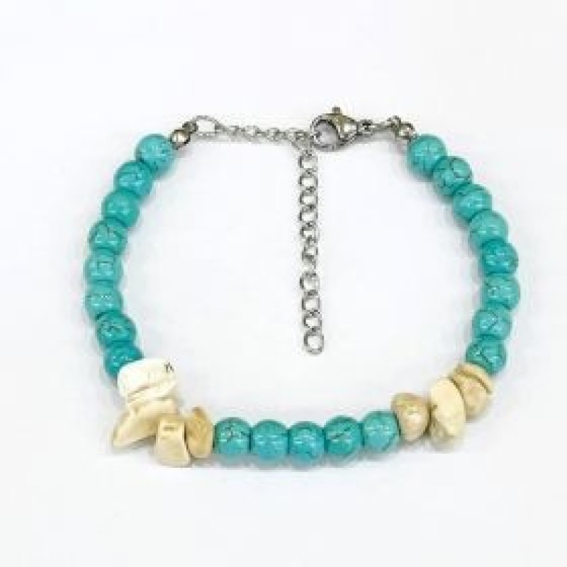 Kostibas 1514-925DL, Βραχιόλι, Πέτρα, Τιρκουάζ