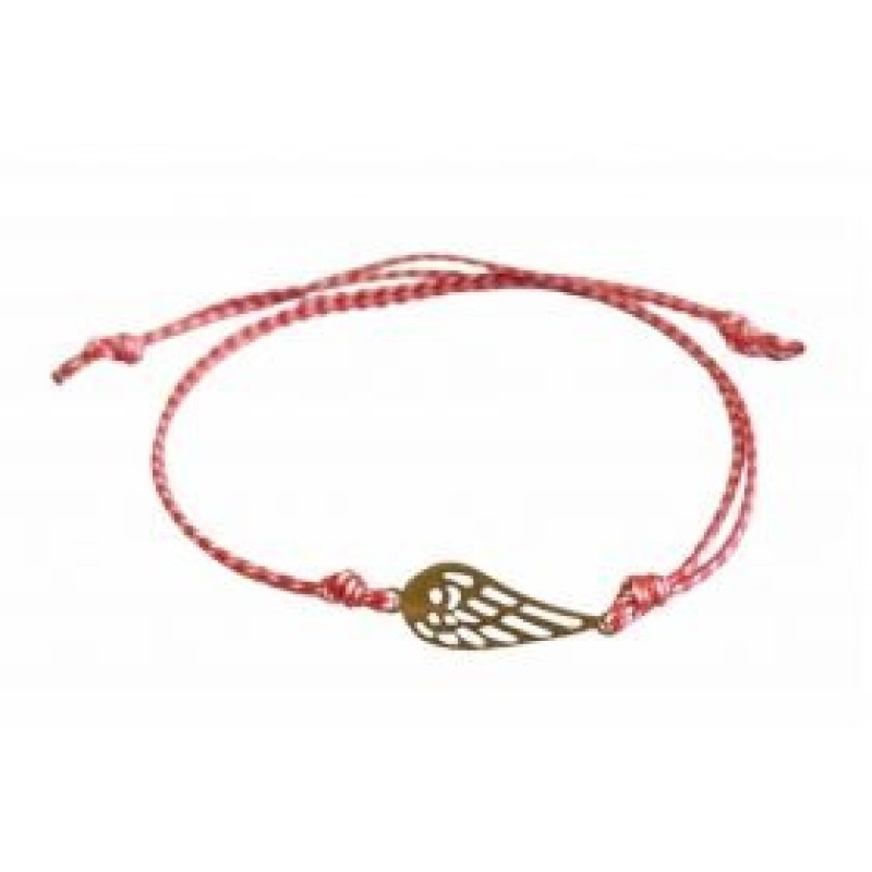 Kostibas 1539-740X2, Βραχιόλι Μάρτης, Σχοινί, Μοτίφ, Κόκκινο