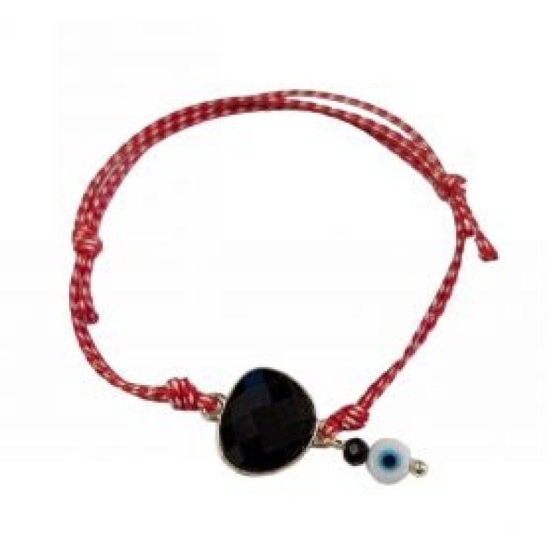 Kostibas 1539-758M, Βραχιόλι Μάρτης, Σχοινί, Μοτίφ, Κόκκινο
