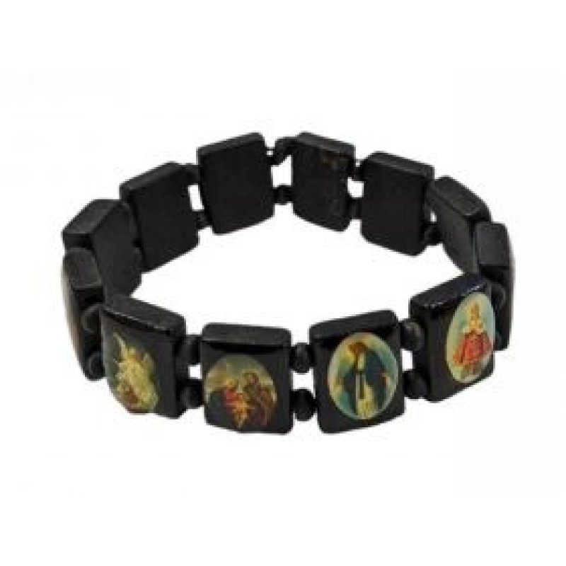 Kostibas 1559-001, Βραχιόλι Εκκλησιαστικό, Ξύλο, Καφέ