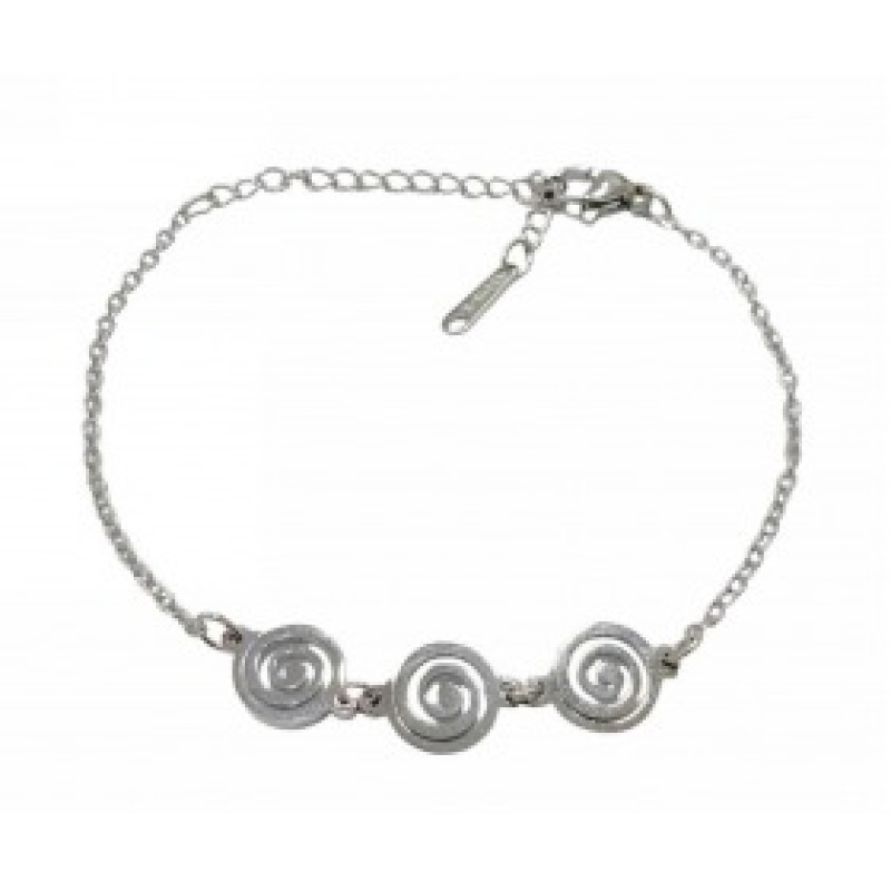 Kostibas 1513-545A, Βραχιόλι, Ατσάλι, Ασημί