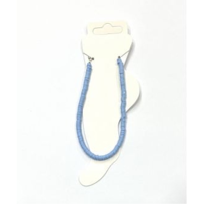 Kostibas 2042-022C, Βραχιόλι Ποδιού, Φίμο, Γαλάζιο