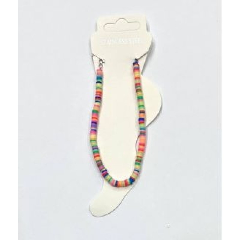 Kostibas 2042-022O9, Βραχιόλι Ποδιού, Φίμο, Πολύχρωμο