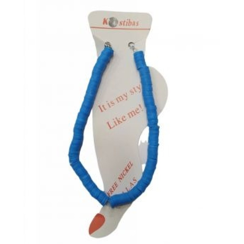 Kostibas 2042-023B, Βραχιόλι Ποδιού, Φίμο, Μπλε