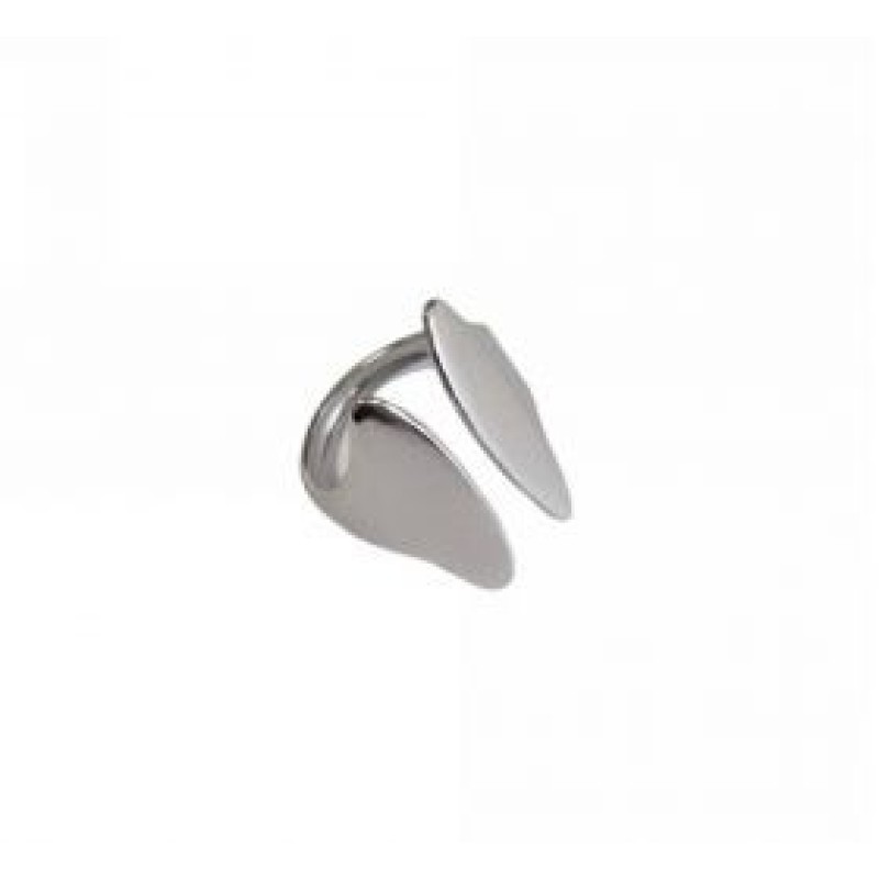 Kostibas 2513-716A, Δαχτυλίδι, Ατσάλι, Ασημί