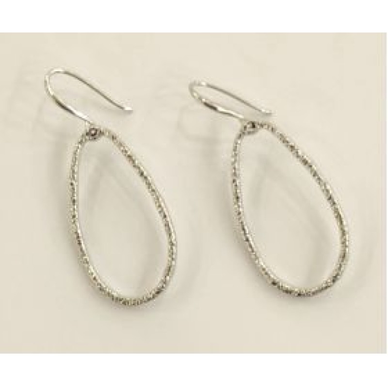 Kostibas 3012-821A, Σκουλαρίκια Κρεμαστά, Μεταλλικό, Ασημί