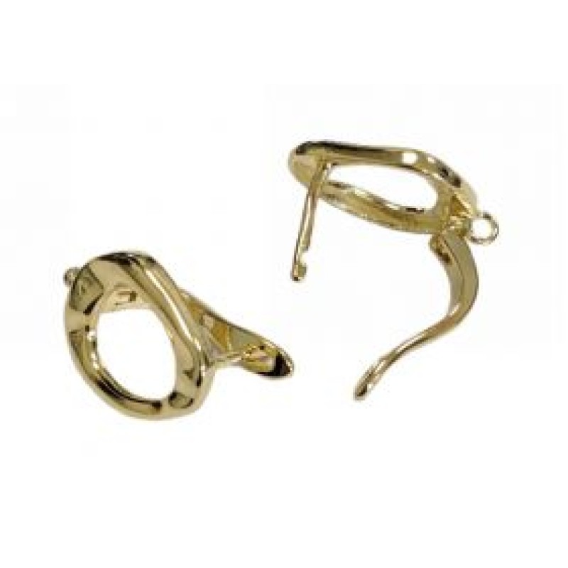Kostibas 3012-94201, Σκουλαρίκια, Μεταλλικό, Χρυσό