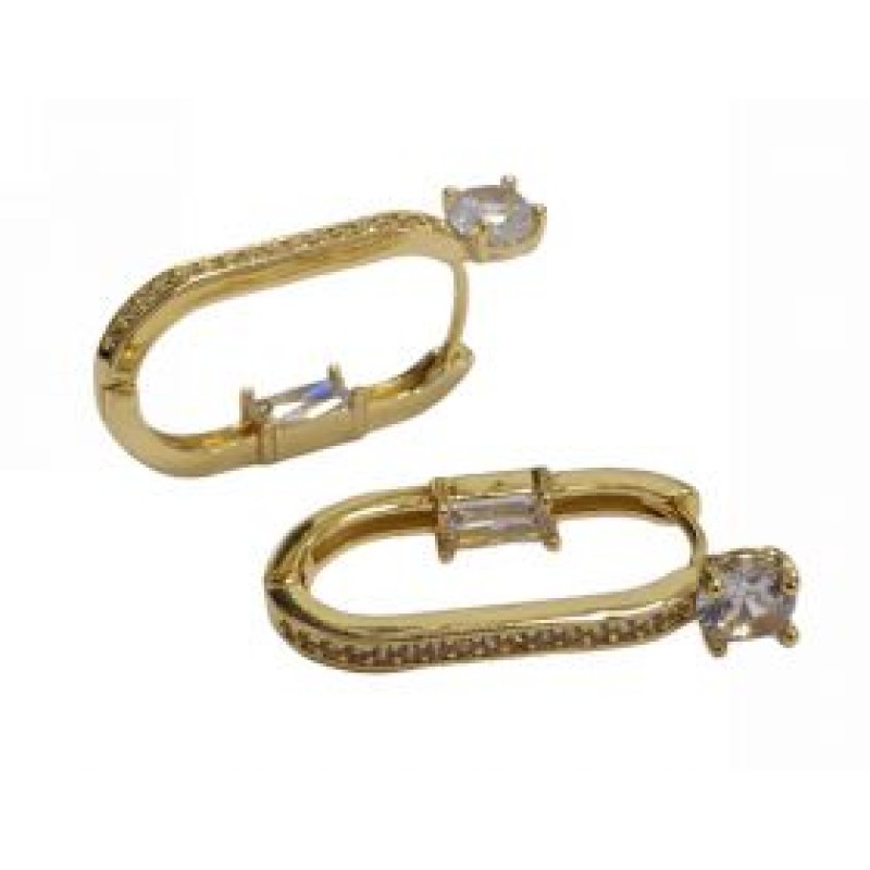 Kostibas 3012-94231, Σκουλαρίκια, Μεταλλικό, Χρυσό