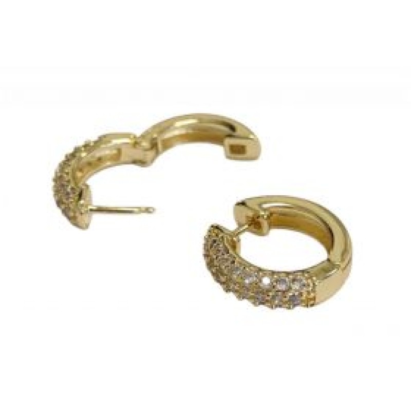 Kostibas 3012-94233, Σκουλαρίκια, Μεταλλικό, Χρυσό