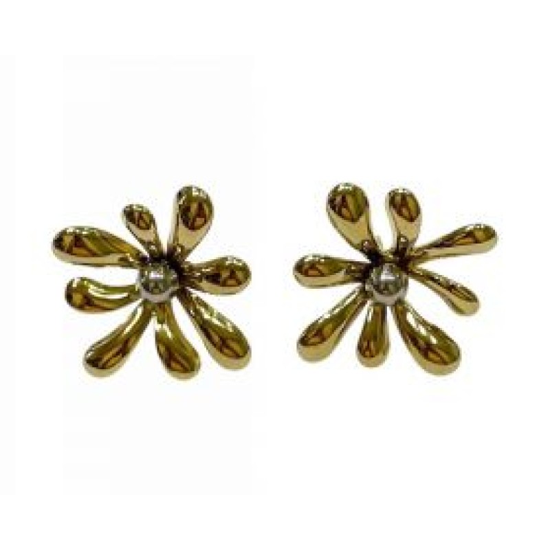 Kostibas 3013-565X, Σκουλαρίκια, Ατσάλι, Χρυσό