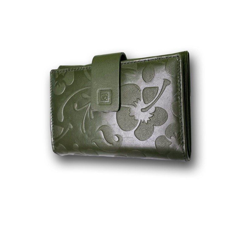 Casanova 34114, Πορτοφόλι Γυναικείο, Δερμάτινο, Πράσινο