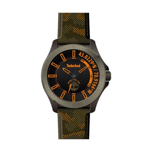 Timberland TDWGM2101401 Popham, Χρονογράφος, ΤΕ, Καουτσούκ, Πράσινο