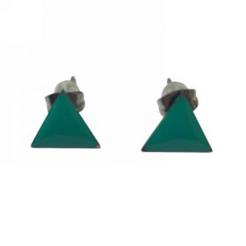 Kostibas 3013-638BN, Σκουλαρίκια, Ατσάλι, Πετρόλ 