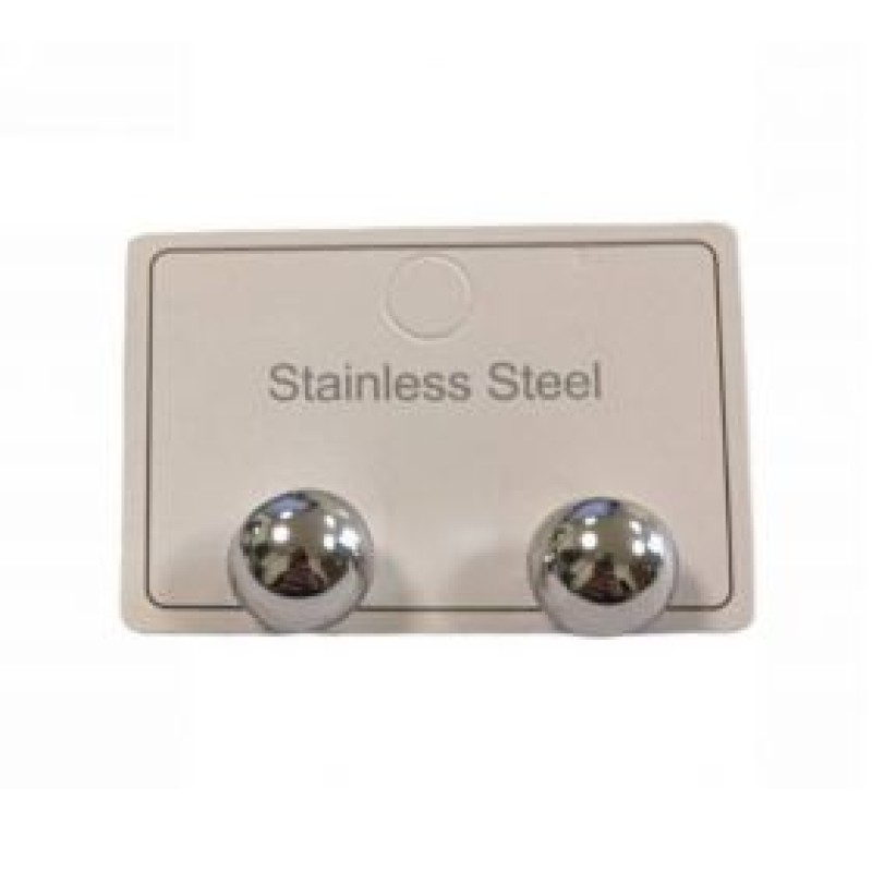 Kostibas 3013-682AB, Σκουλαρίκια, Ατσάλι, Ασημί