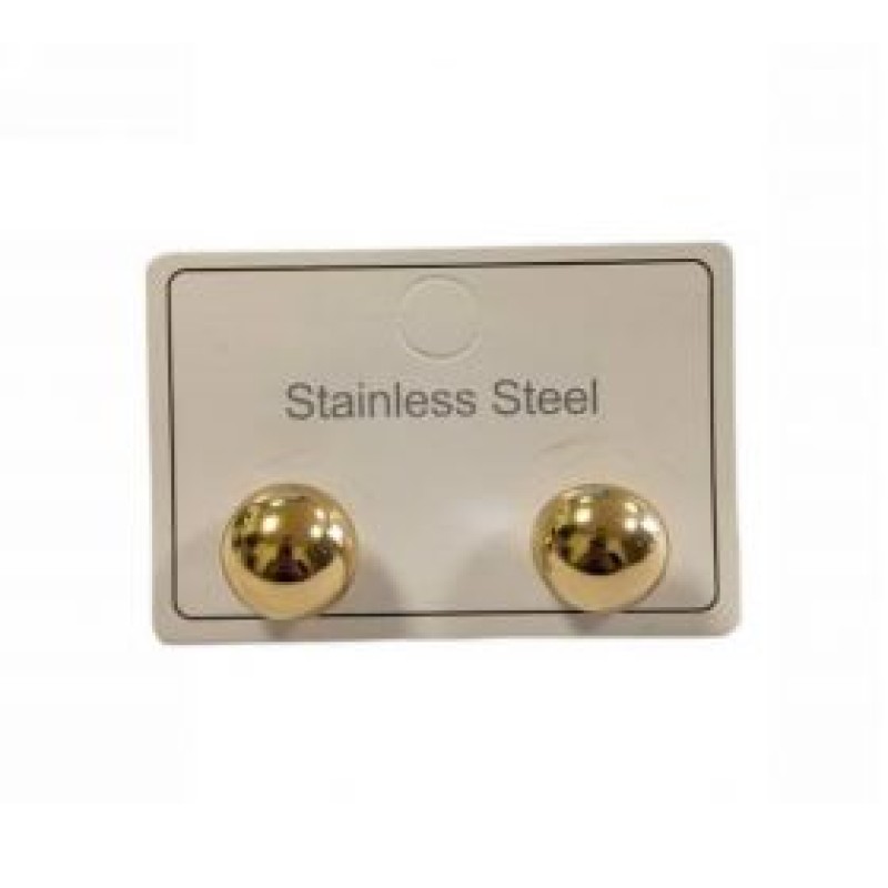 Kostibas 3013-682XB, Σκουλαρίκια, Ατσάλι, Χρυσό